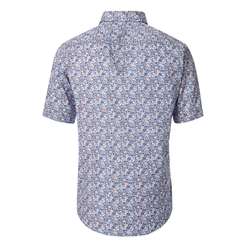 Heren Overhemd 954395900 Casa Moda BLAUW DESSIN