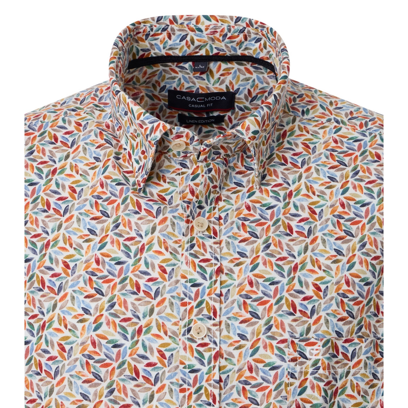 Heren Overhemd 954404800 Casa Moda ROOD DESSIN