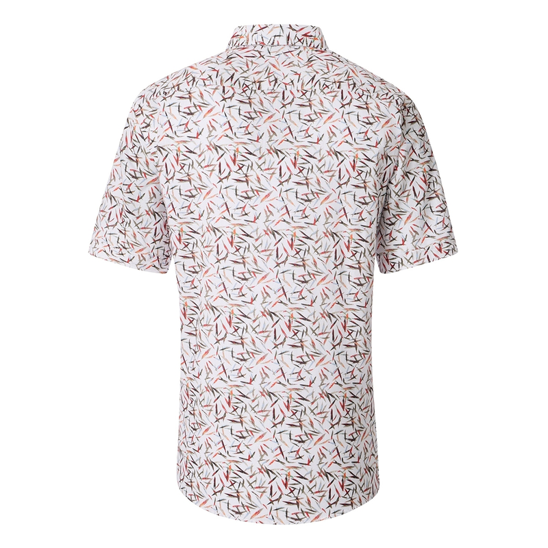 Heren Overhemd 954454300 Casa Moda ROOD DESSIN