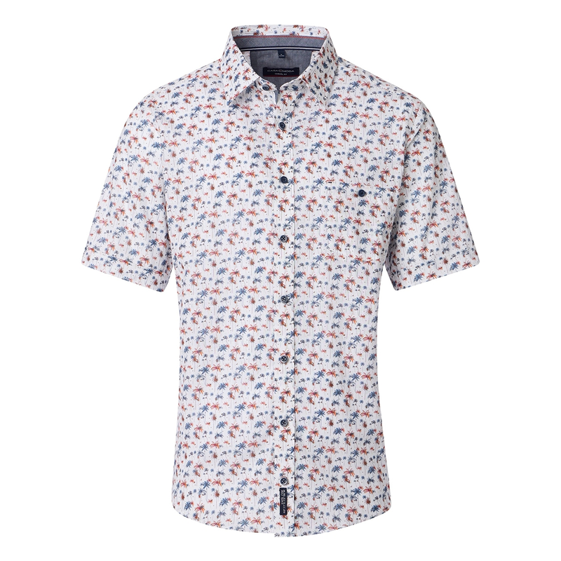 Heren Overhemd 954455500 Casa Moda BLAUW DESSIN
