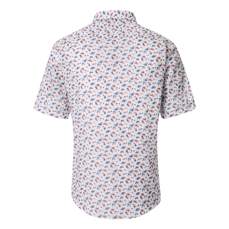 Heren Overhemd 954455500 Casa Moda BLAUW DESSIN