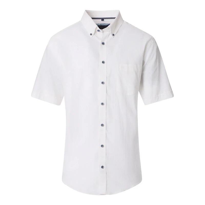 Heren Overhemd 954457100 Casa Moda Wit