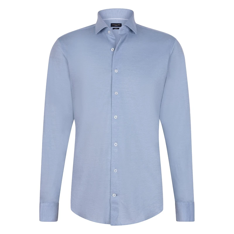Heren Overhemd Ancona Cavallaro MIDDEN GRIJS