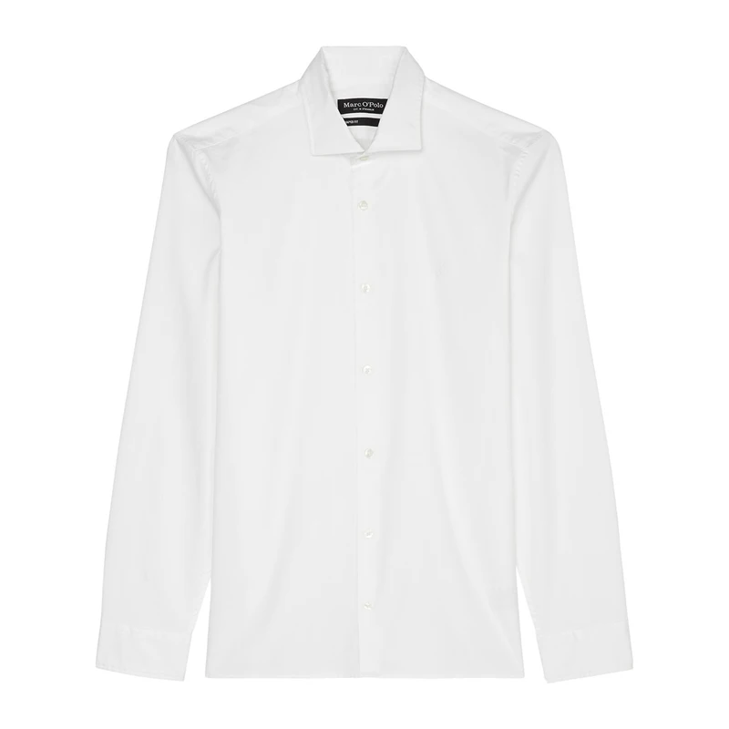 Heren Overhemd B21750442256 Marc O'Polo Wit
