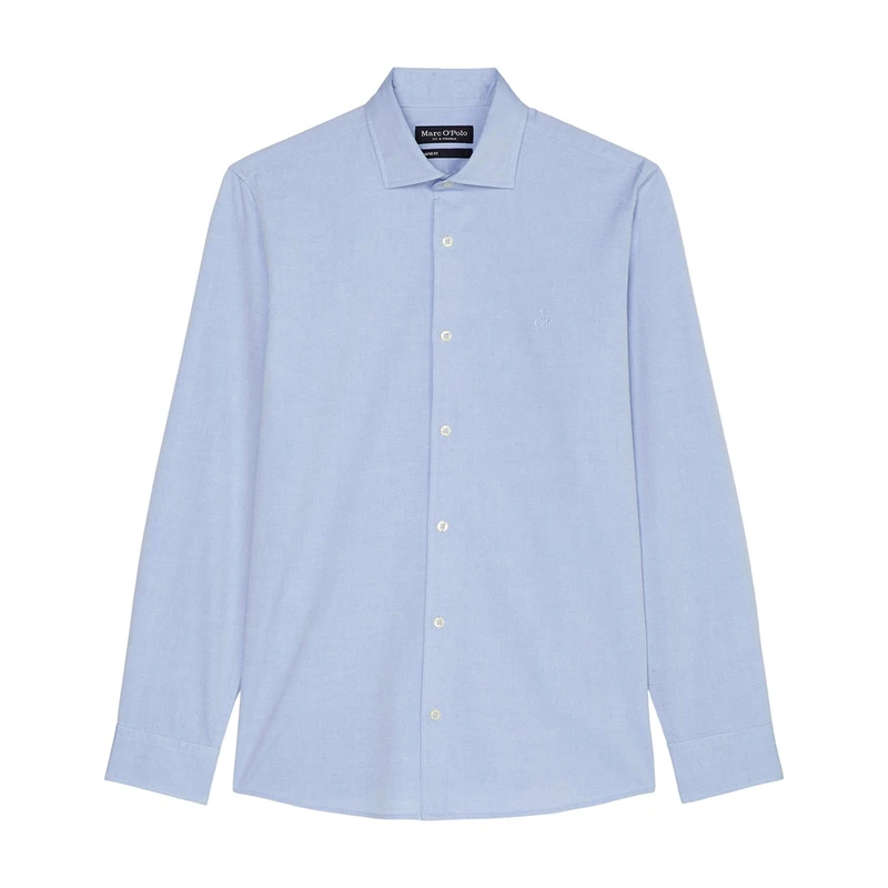 Heren Overhemd B21750442256 Marc O'Polo BLAUW DESSIN