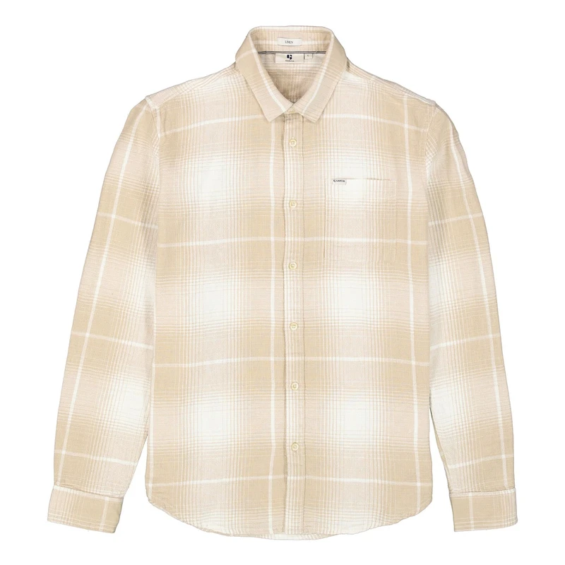 Heren Overhemd B51082 Garcia ZAND