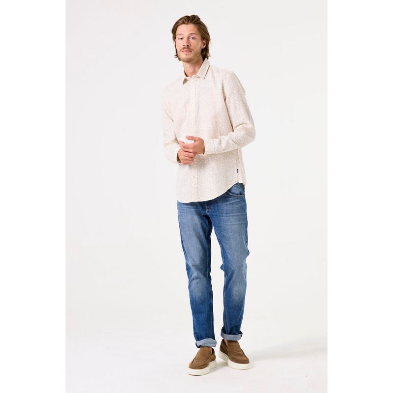 Heren Overhemd C51281 Garcia Wit