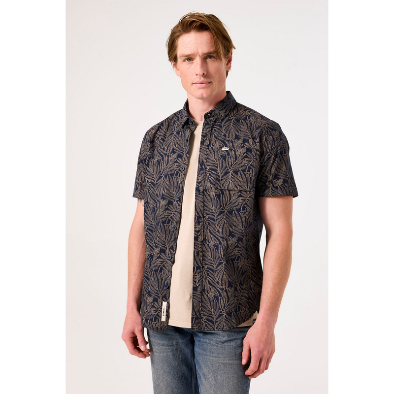 Heren Overhemd C51290 Garcia NAVY