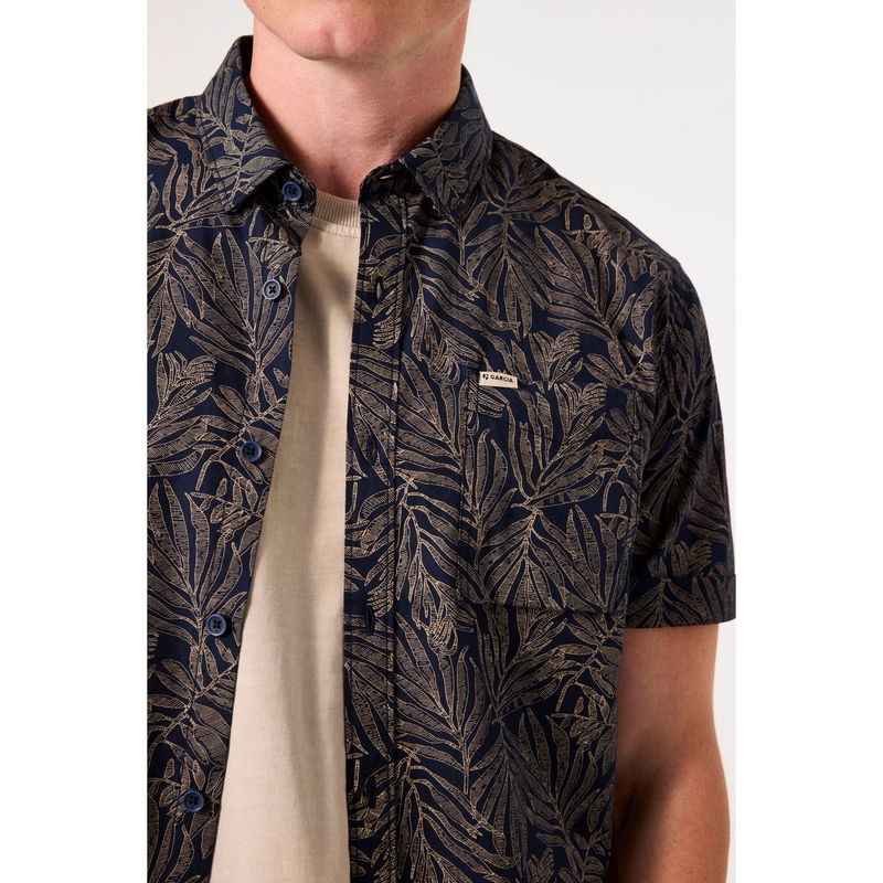 Heren Overhemd C51290 Garcia NAVY
