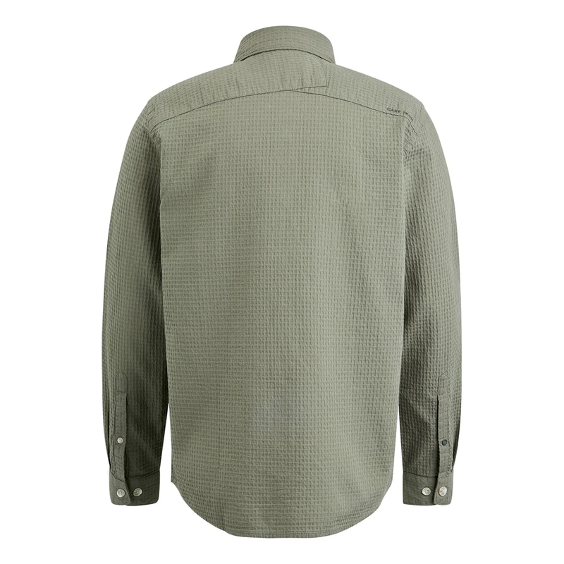 Heren Overhemd CSI2402205 Cast Iron GROEN