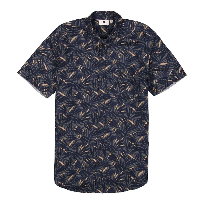 Heren Overhemd D51090 Garcia NAVY