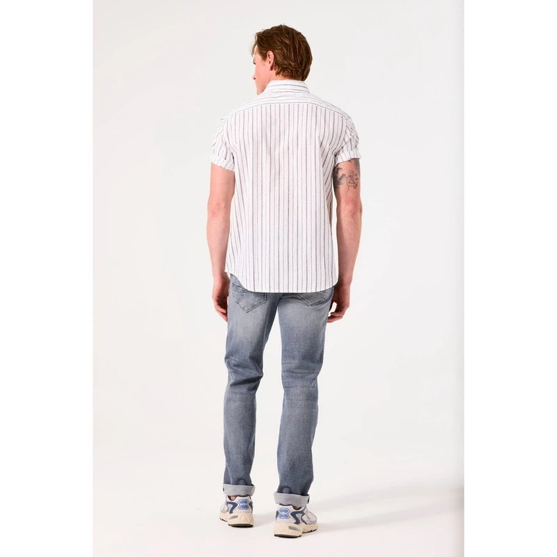 Heren Overhemd D51092 Garcia Wit