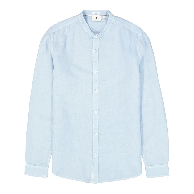 Heren Overhemd E51280 Garcia BLEU