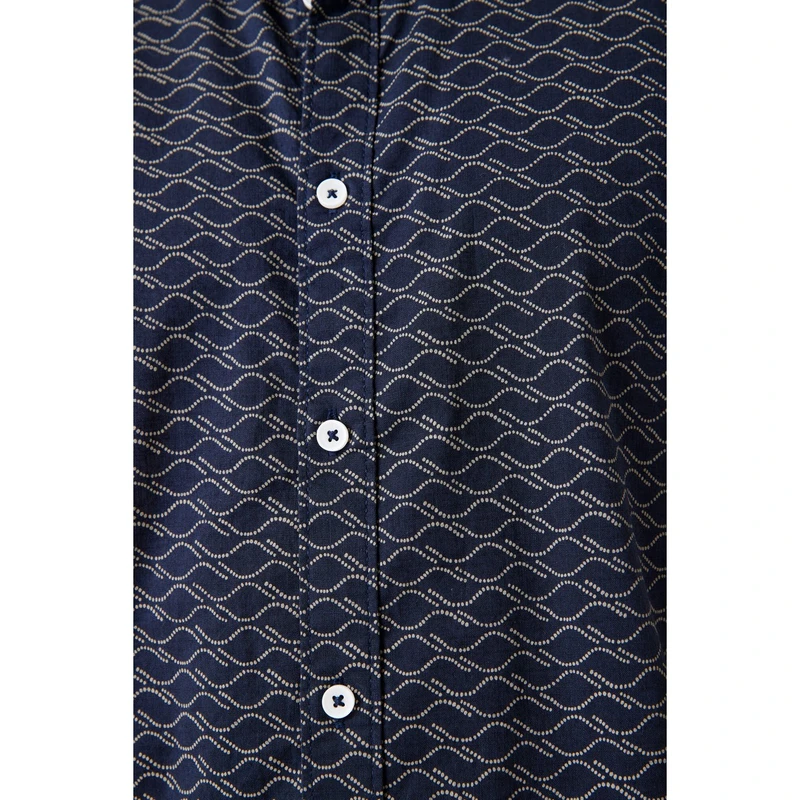 Heren Overhemd E51290 Garcia NAVY