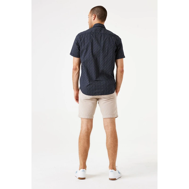 Heren Overhemd E51290 Garcia NAVY