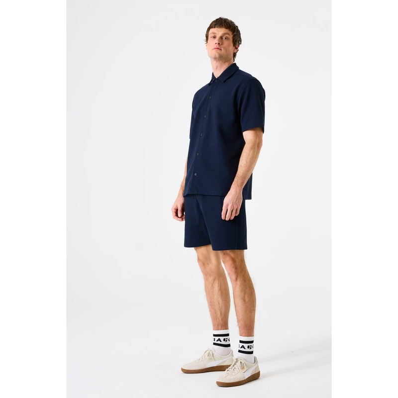 Heren Overhemd E51297 Garcia NAVY