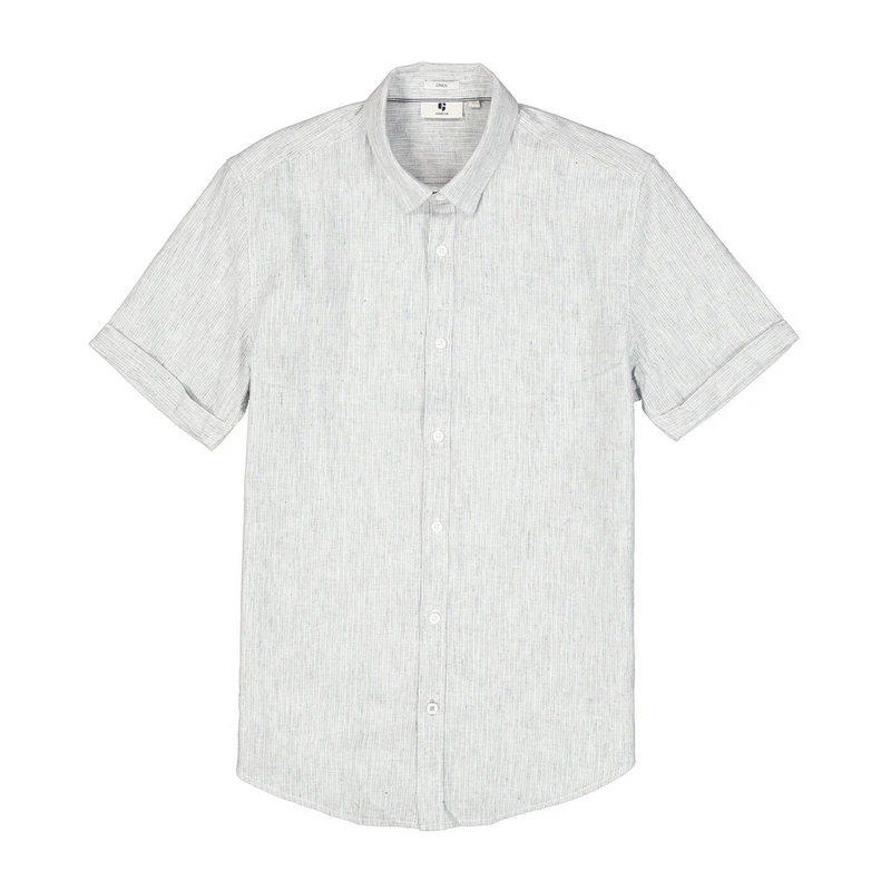 Heren Overhemd F51091 Garcia BRUIN MELE