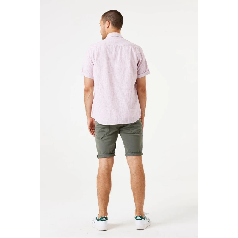 Heren Overhemd F51091 Garcia ROZE