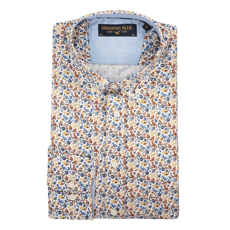 Heren Overhemd FFBB2410-SH Brighton Blue DIVERSE kLEUREN