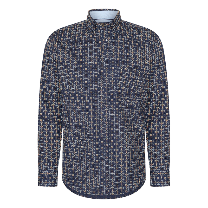 Heren Overhemd FFBB2410-SH Brighton Blue DIVERSE kLEUREN