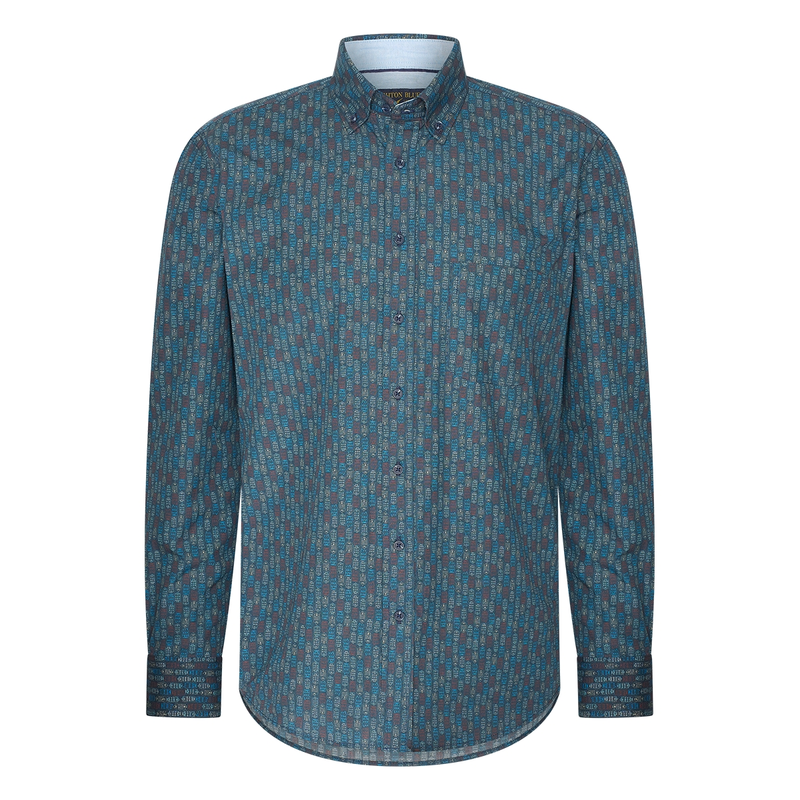 Heren Overhemd FFBB2410-SH Brighton Blue DIVERSE kLEUREN