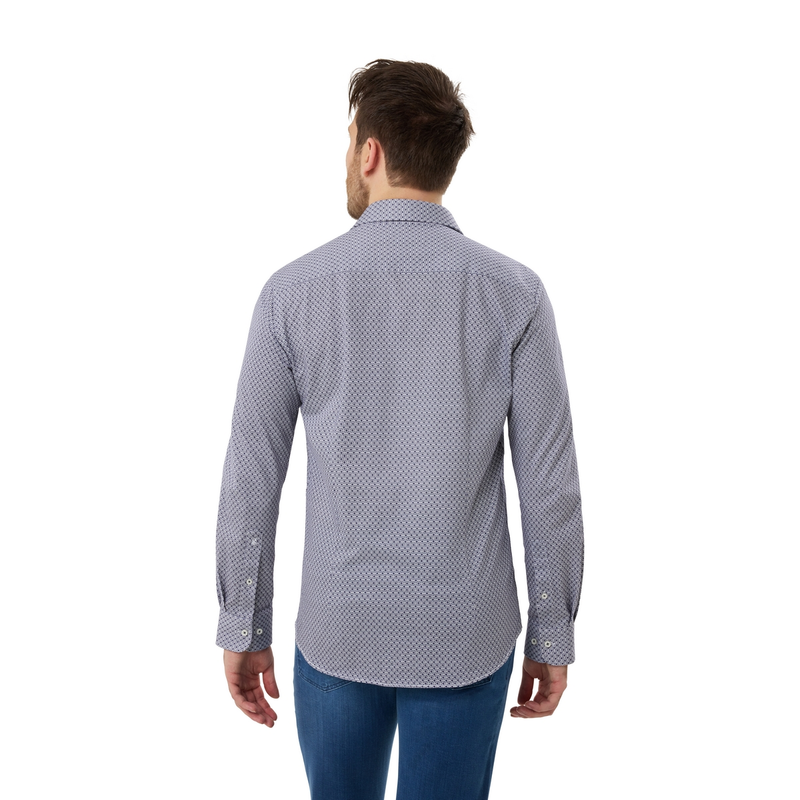 Heren Overhemd GC-P25202 Gardeur Collectie NAVY