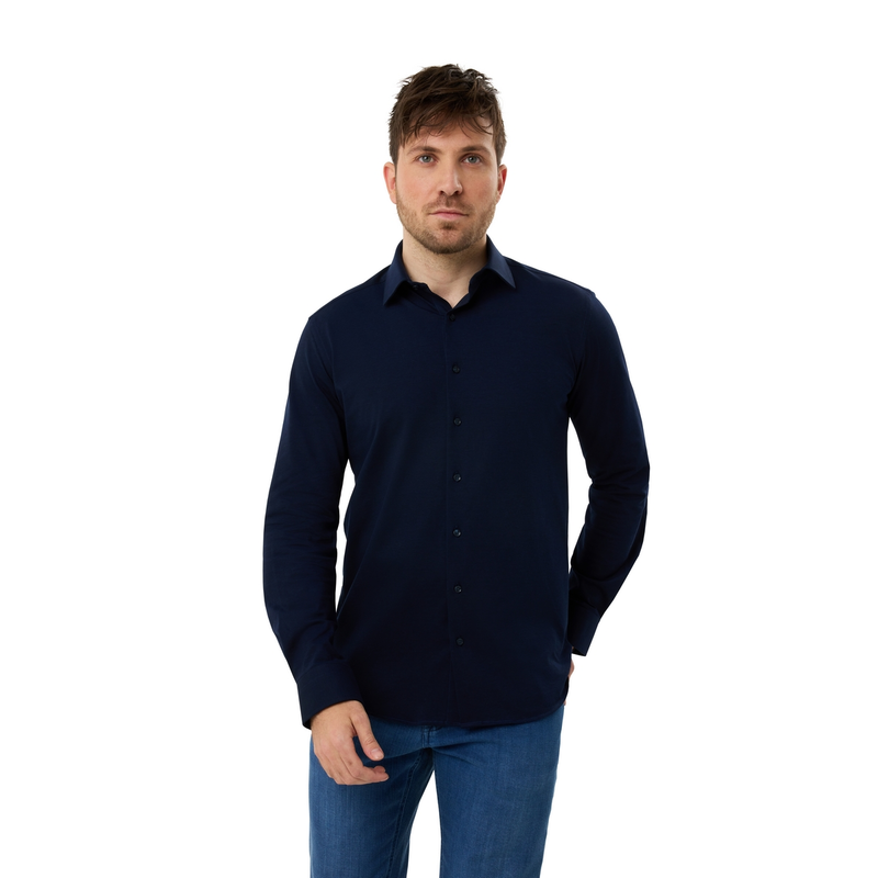 Heren Overhemd GC-U25702 Gardeur Collectie NAVY