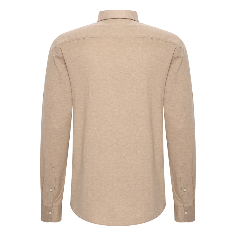 Heren Overhemd GC-U25703 Gardeur Collectie ZAND