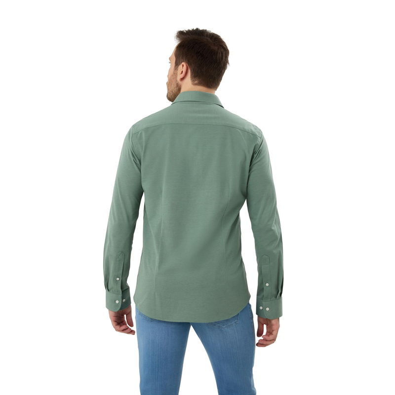 Heren Overhemd GC-U25704 Gardeur Collectie GROEN