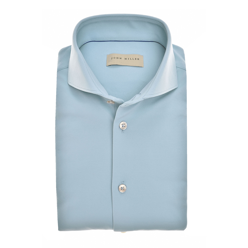 Heren Overhemd JM24013 SF5 John Miller BLEU