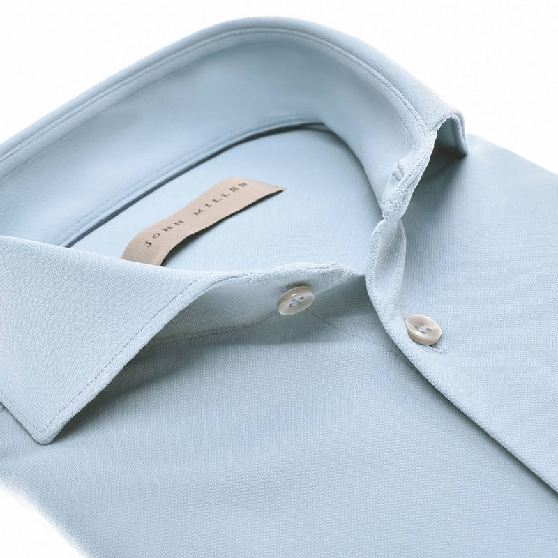 Heren Overhemd JM24013 SF5 John Miller BLEU