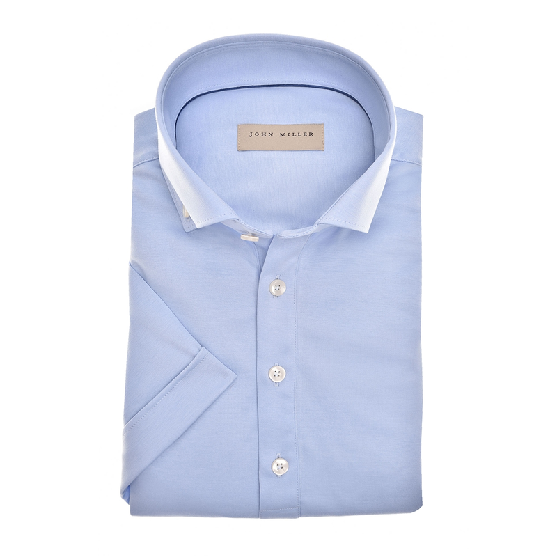 Heren Overhemd JM25003/228/354/ SFP0 John Miller BLEU