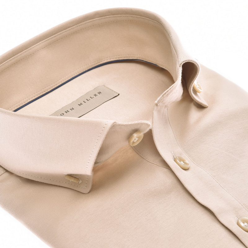 Heren Overhemd JM25003/228/354/ SFP0 John Miller BEIGE