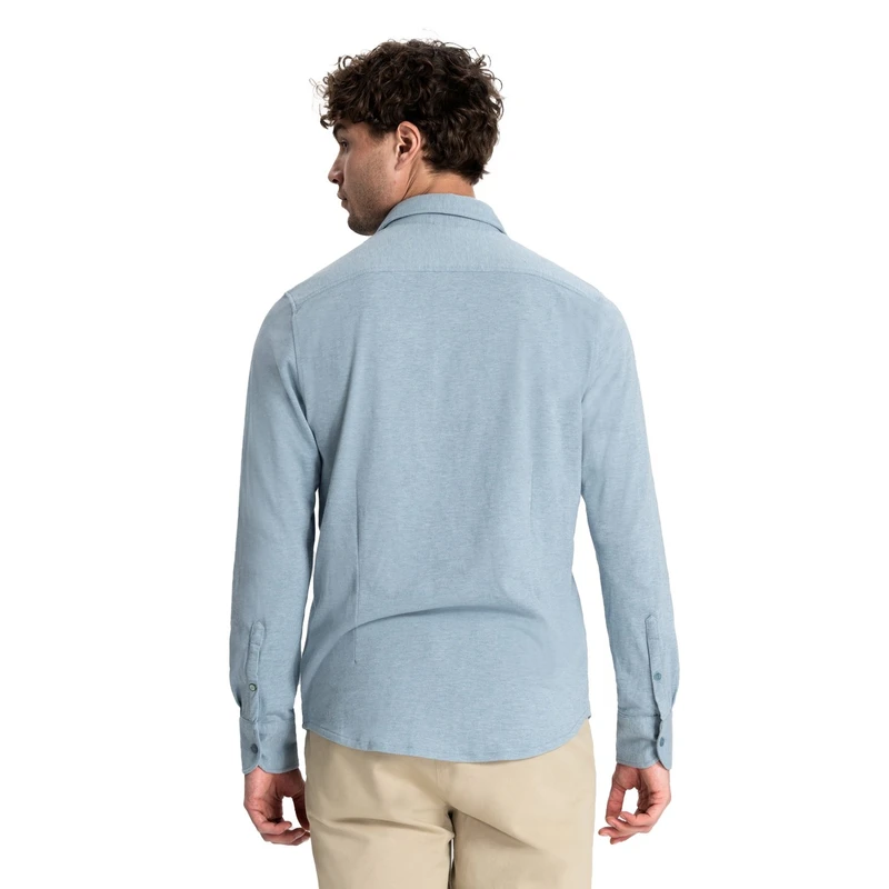 Heren Overhemd Kirk Shirt Dstrezzed BLEU