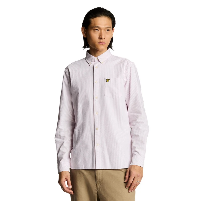 Heren Overhemd LW2214V.X559 Lyle and Scott ROZE