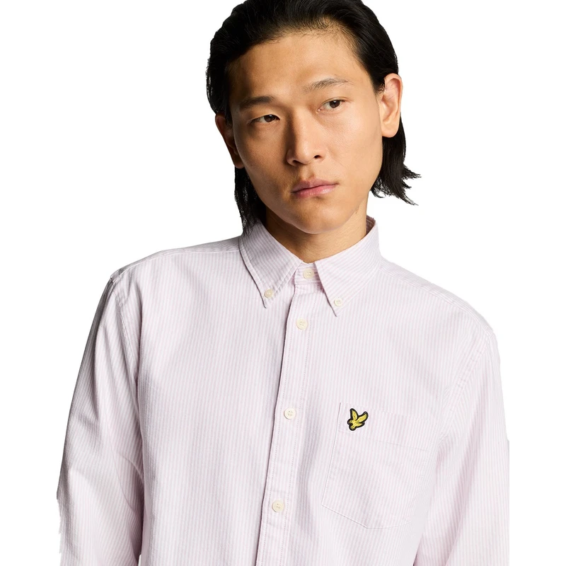 Heren Overhemd LW2214V.X559 Lyle and Scott ROZE