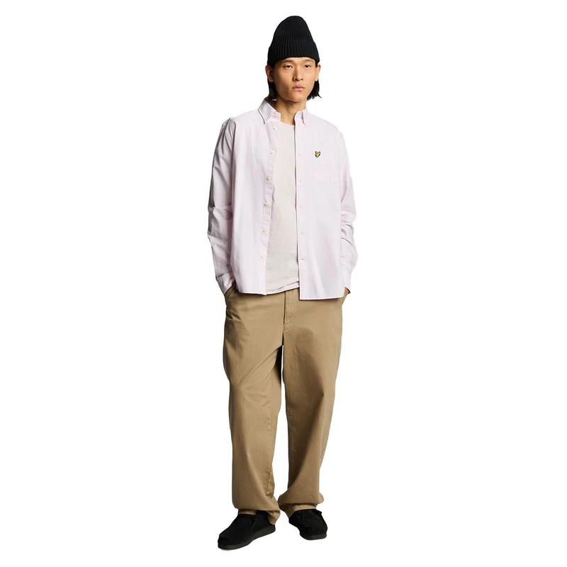 Heren Overhemd LW2214V.X559 Lyle and Scott ROZE