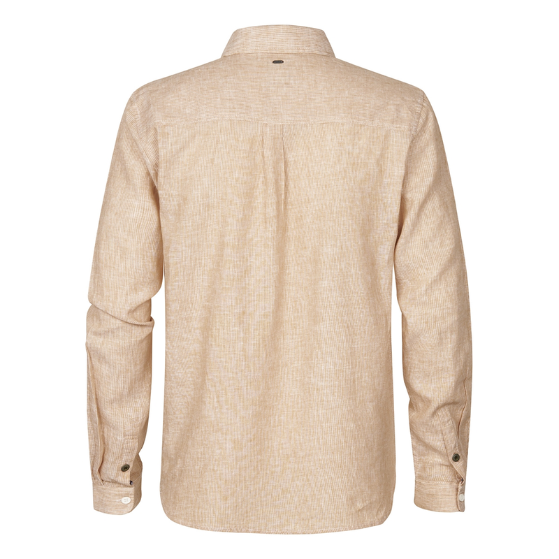 Heren Overhemd M-1050-SIL401 Petrol CAMEL