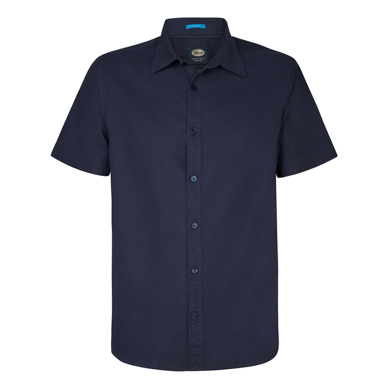 Heren Overhemd M-1050-SIS414 Petrol NAVY