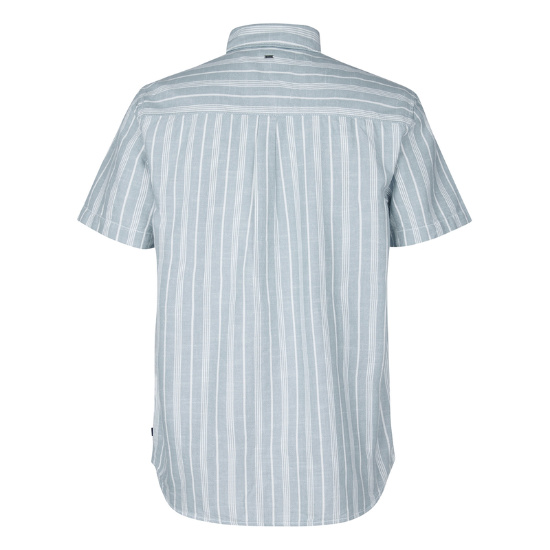 Heren Overhemd M-1050-SIS417 Petrol BLEU