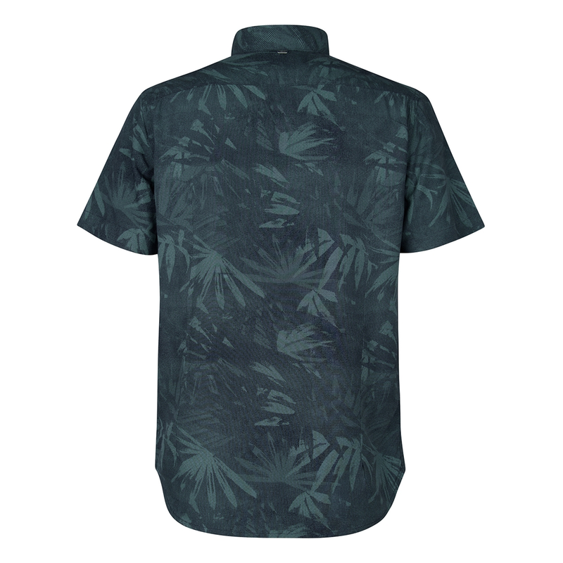 Heren Overhemd M-1050-SIS435 Petrol GROEN