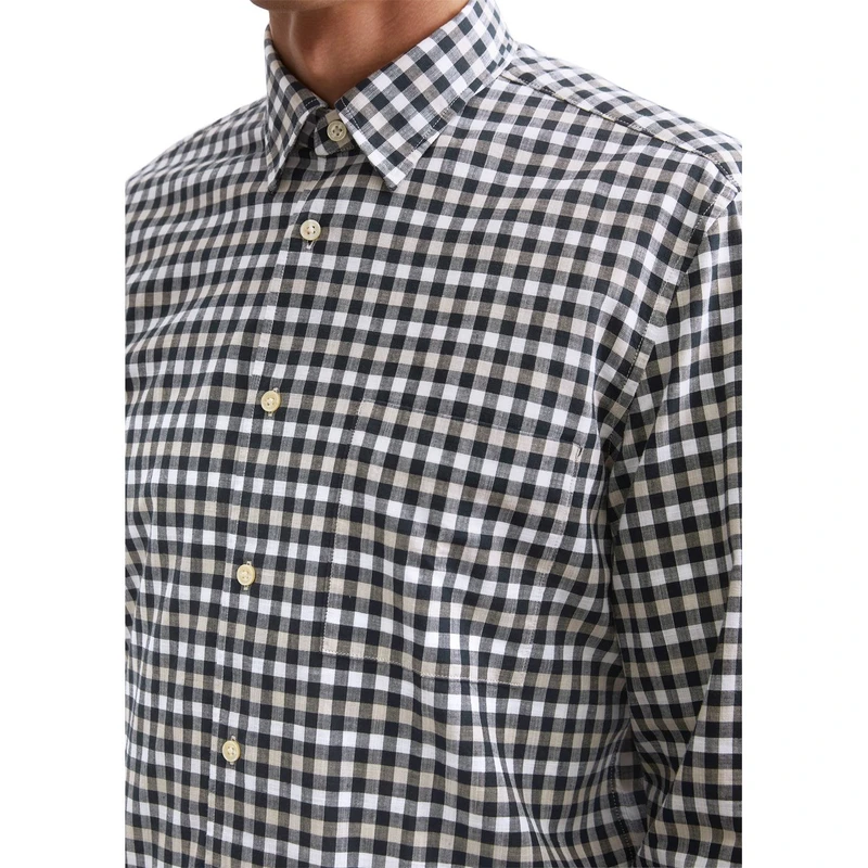Heren Overhemd M20724542090 Marc O'Polo NAVY