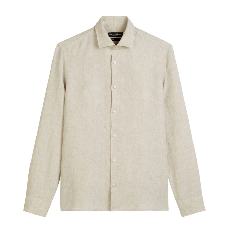 Heren Overhemd M23744742460 Marc O'Polo BRUIN DESSIN