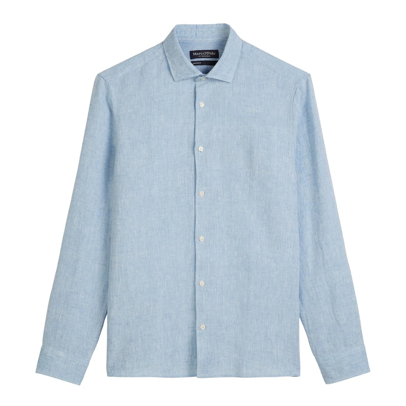 Heren Overhemd M23744742460 Marc O'Polo WIT DESSIN
