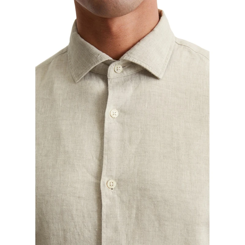 Heren Overhemd M23744742460 Marc O'Polo BRUIN DESSIN