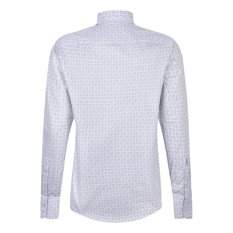 Heren Overhemd Midoti Cavallaro BLAUW MELE