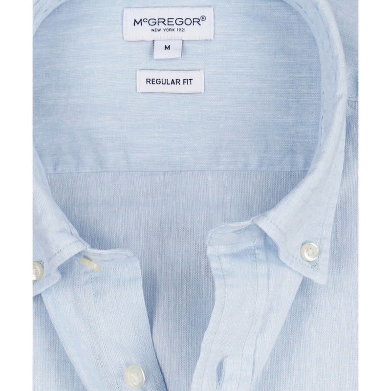 Heren Overhemd MM.251.6001.06.2001 Mc Gregor BLEU