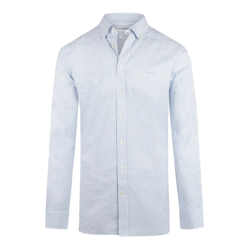 Heren Overhemd MM241.6001.02 Mc Gregor BLEU