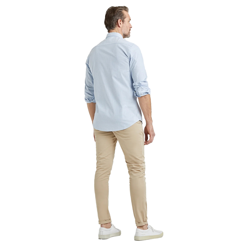 Heren Overhemd MM241.6001.02 Mc Gregor BLEU