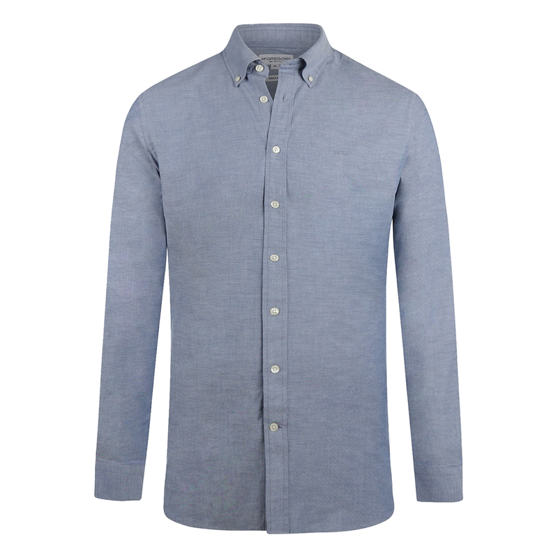Heren Overhemd MM251.6001.01.2100 Mc Gregor NAVY